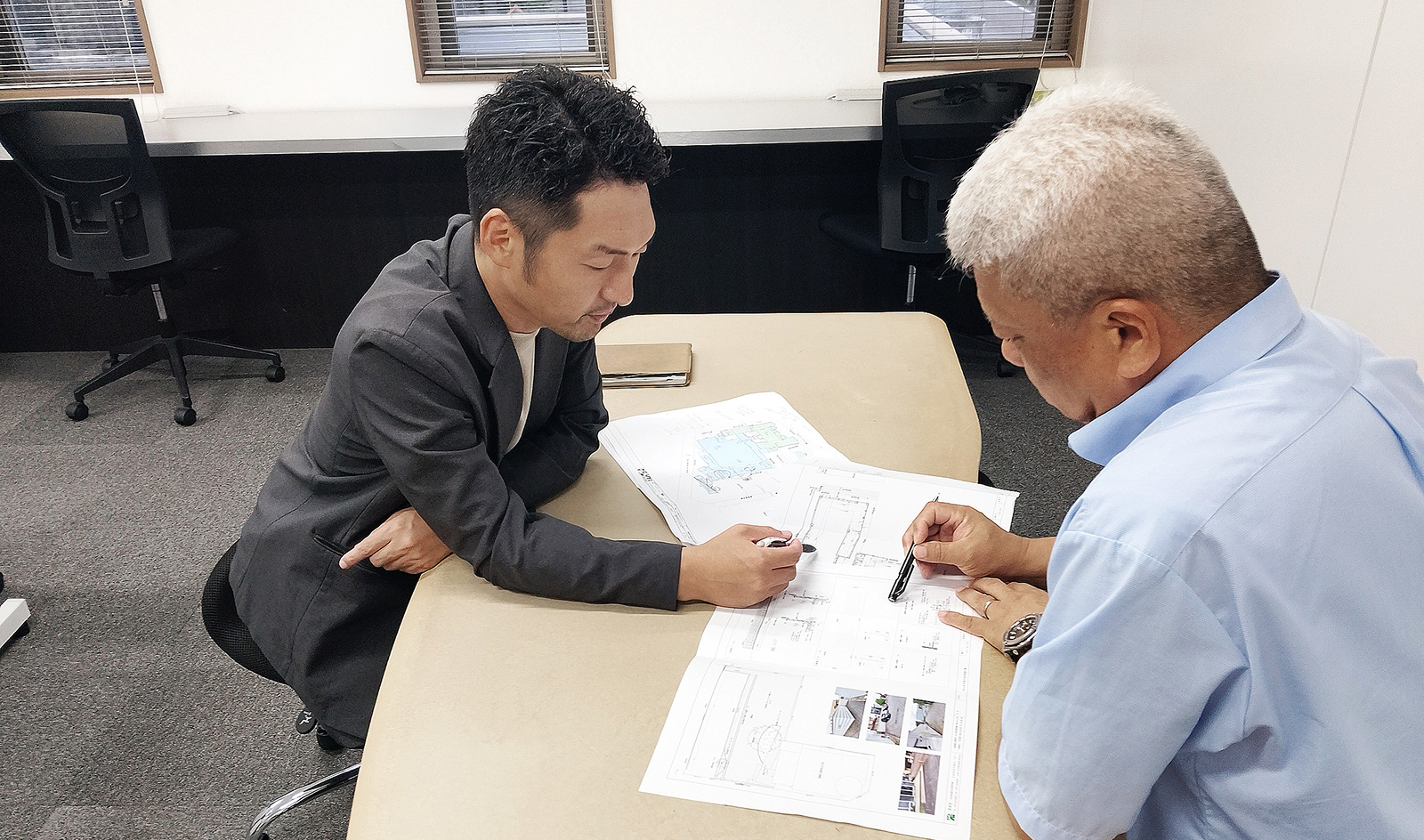 T.K.さん業務中の様子