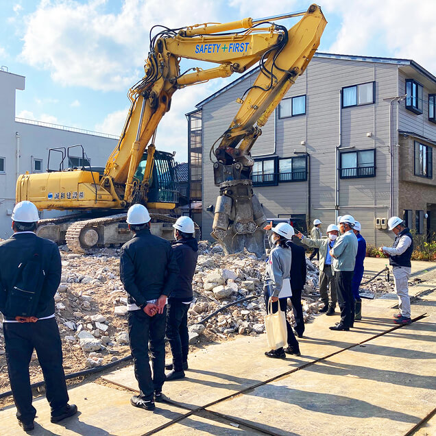 仕事体験・重機見学➀イメージ
